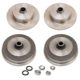 So. Cal. Classic VW Parts - Drum/Disc Kit with Blank, No Lug Pattern, fits 1968 1/2 - 1977 Bug, Ghia, Super Beetle