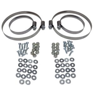 So. Cal. Classic VW Parts - Swing Axle Boot Kit with All Hardware and Heavy Duty Clamps, Fits 1950-1968 Fits Bug, Bus, Ghia, and Type 3