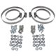 So. Cal. Classic VW Parts - Swing Axle Boot Kit with All Hardware and Heavy Duty Clamps, Fits 1950-1968 Fits Bug, Bus, Ghia, and Type 3