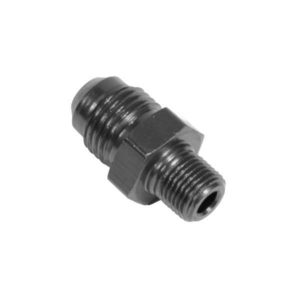 So. Cal. Classic VW Parts - -6 AN Male to 1/8" NPT Male, Straight Fitting, Black