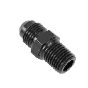 So. Cal. Classic VW Parts - -6 AN Male to 1/4" NPT Male Straight Fitting, Black