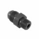 So. Cal. Classic VW Parts - -6 AN Male to Weber Carb Adapter, Black