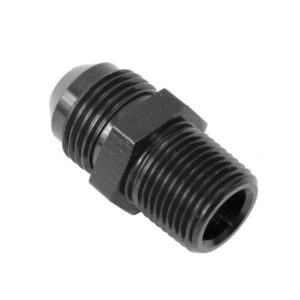 So. Cal. Classic VW Parts - -8 AN Male to 3/8" NPT Male Straight Fitting, Black