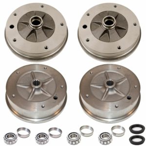 So. Cal. Classic VW Parts - Brake Drum kit, Fits 1968 ½ -1977 Bug and Thing