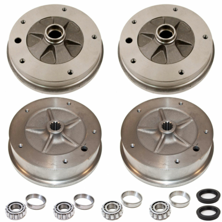 So. Cal. Classic VW Parts - Brake Drum kit, Fits 1968 ½ -1977 Bug and Thing