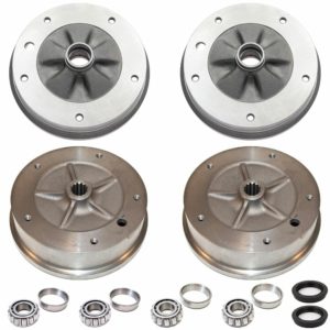 So. Cal. Classic VW Parts - Brake Drum Kit, Fits 1968 ½ -1977 Bug and Thing