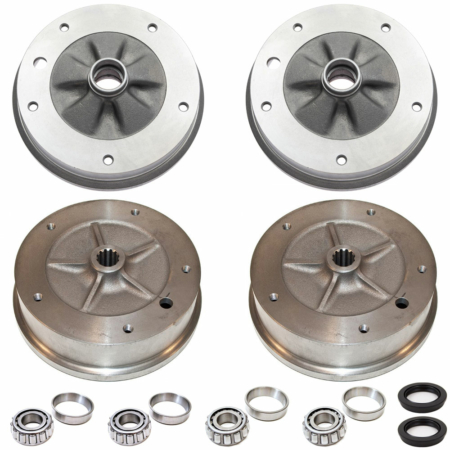 So. Cal. Classic VW Parts - Brake Drum Kit, Fits 1968 ½ -1977 Bug and Thing