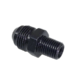 So. Cal. Classic VW Parts - -8 AN Male to 1/4″ NPT Male Straight Fitting, Black