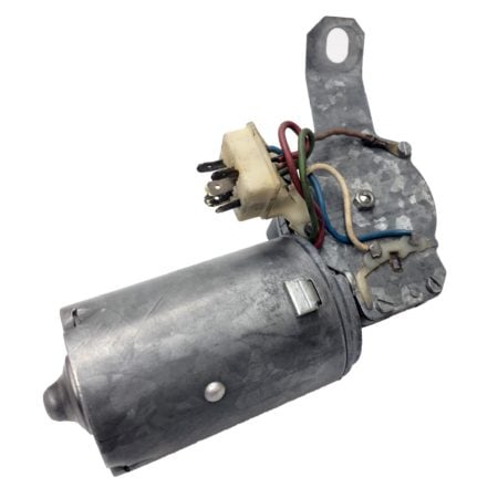 So. Cal. Classic VW Parts - Rebuilt Round Windshield Wiper Motor, 12-Volt Two-Speed, fits 1973-1979 Bus