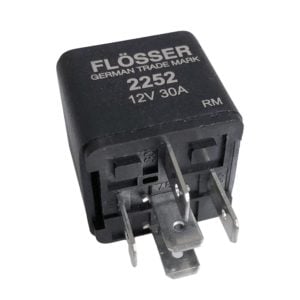 So. Cal. Classic VW Parts - 12-volt / 30 amp Rear Window Defroster and Fuel Pump Relay, Fits 1965-1979 Bug, Super Beetle, Ghia and Type 3