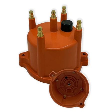 So. Cal. Classic VW Parts - Shock Wave Replacement Distributor Ignition Cap, Orange