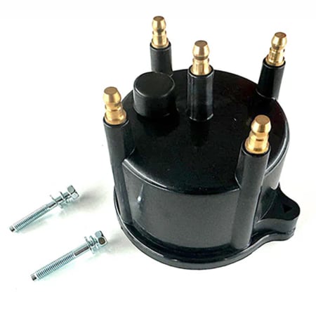 So. Cal. Classic VW Parts - Shock Wave Replacement Distributor Ignition Cap, Black