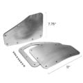 So. Cal. Classic VW Parts - Carburetor Access Panels, Large, Fits 1950-1979 Bug and Super Beetle