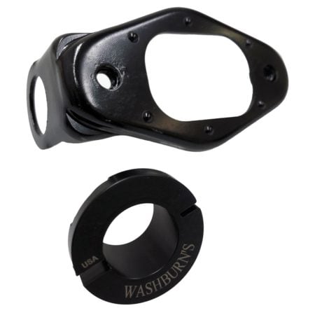 So. Cal. Classic VW Parts - The Original Washburn’s Metal Delrin Performance Shift Rod Bushing and Hanger Bracket, fits various years Bug, Bus, Ghia, Super Beetle, Type 3, and Thing