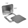 So. Cal. Classic VW Parts - Carburetor Access Panels, Small, Fits 1950-1979 Bug and Super Beetle
